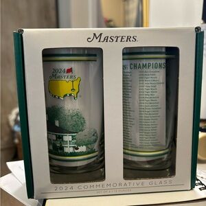 Commemorative 2024 Masters glasses set
